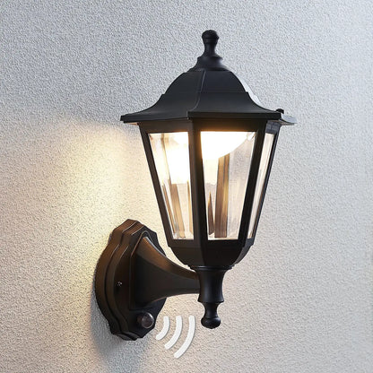 LED lauko sieninis žibintas Iavo su jutikliu