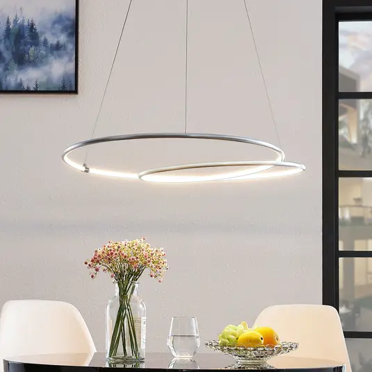 Lindby Lucy LED pakabinamas šviestuvas, 70cm, aliuminis