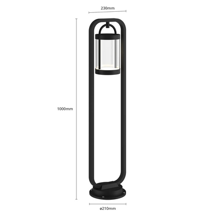 Lucande Caius LED kelio lemputė