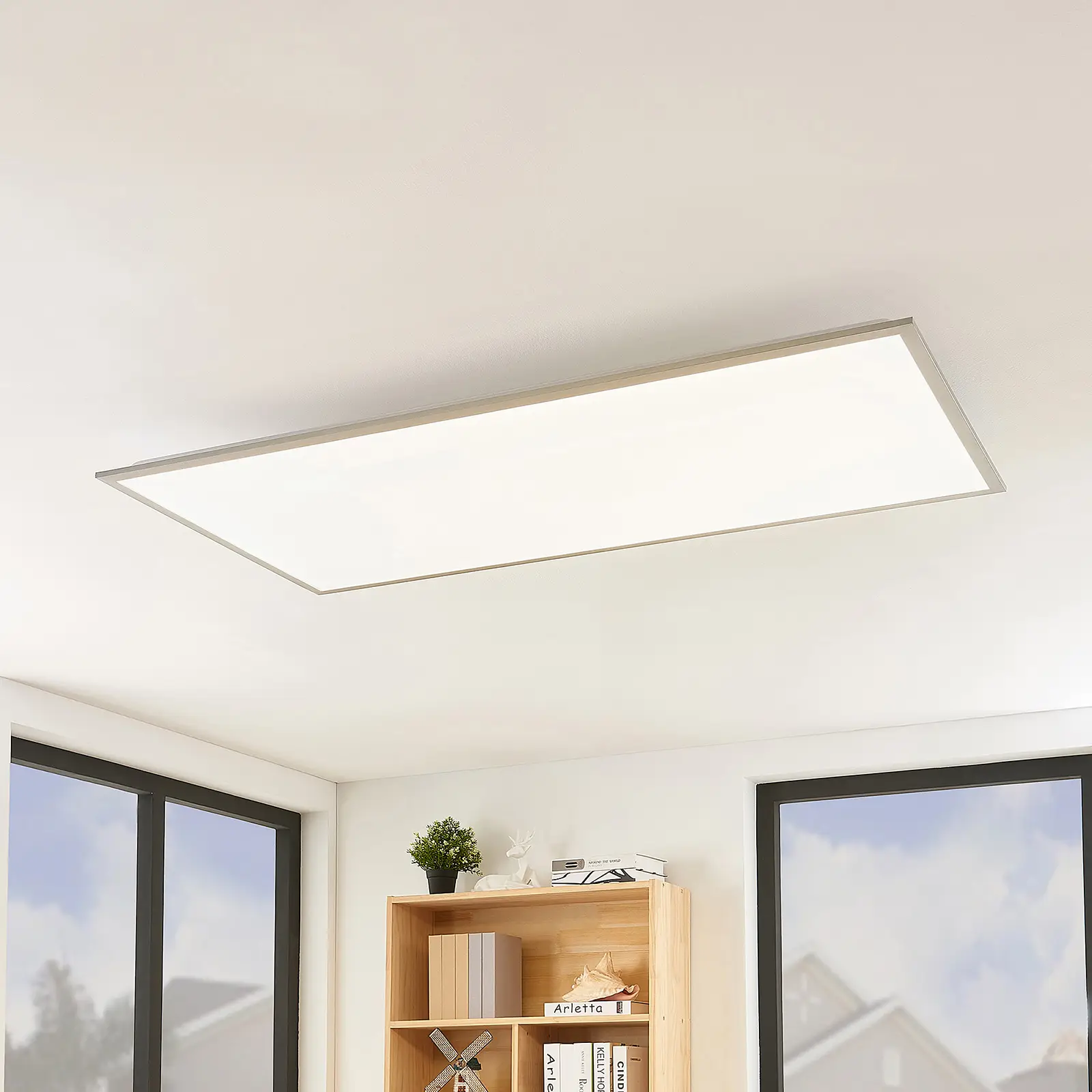 Lindby Stenley LED skydelis CCT 119cm x 59cm