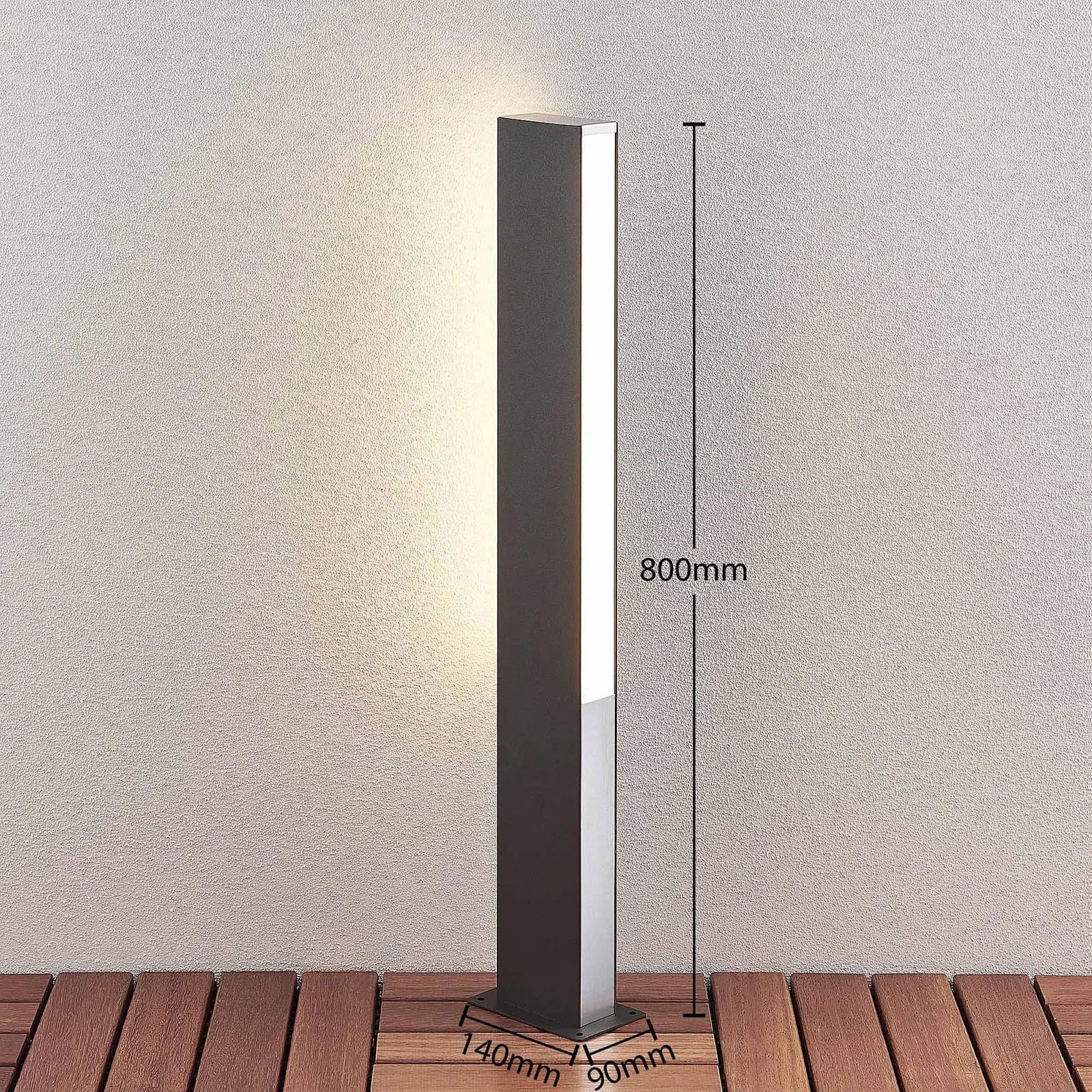 Lucande Aegisa LED tako šviestuvas, 80 cm