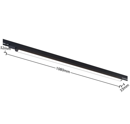Arcchio Harlow LED lempa juoda 109cm 3000K